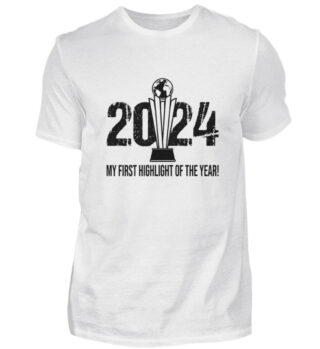 2024 My first Highlight - White  - Herren Shirt