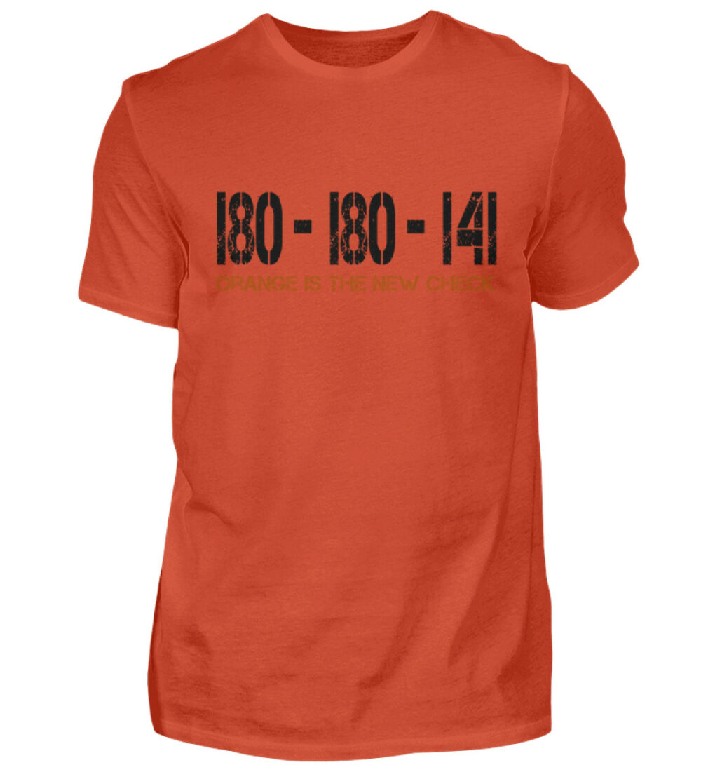 Orange is the new Check - Herren Shirt-1236