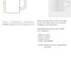 Happy DartMas  - Herzhenkel Tasse – Bild 3