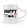Happy DartMas - Herzhenkel Tasse-3