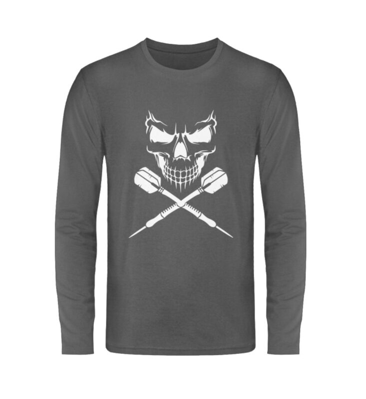 Skull Cross Darts  – Unisex Langarmshirt