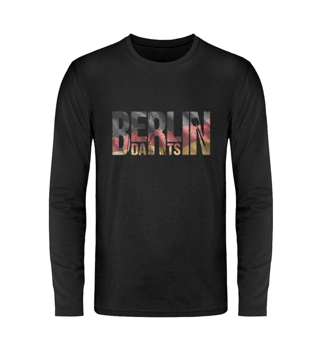 Berlin Darts - Unisex Langarmshirt-16