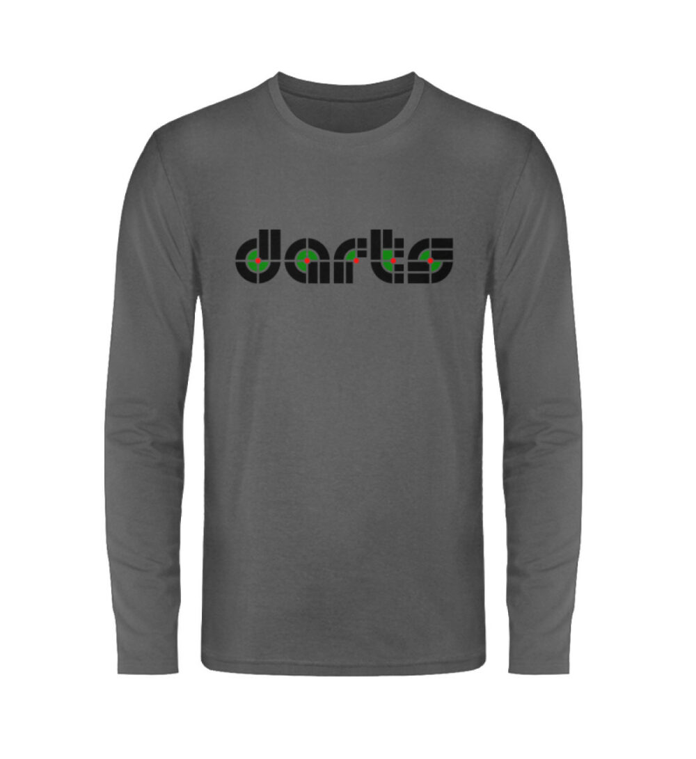 Retro Darts Colored - Unisex Langarmshirt-627