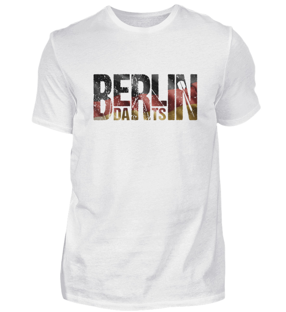 Berlin Darts White - Herren Shirt-3