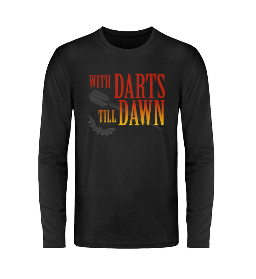 With Darts Till Dawn - Unisex Langarmshirt-16