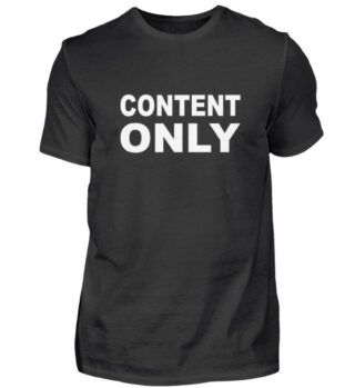 Content Only - Herren Shirt