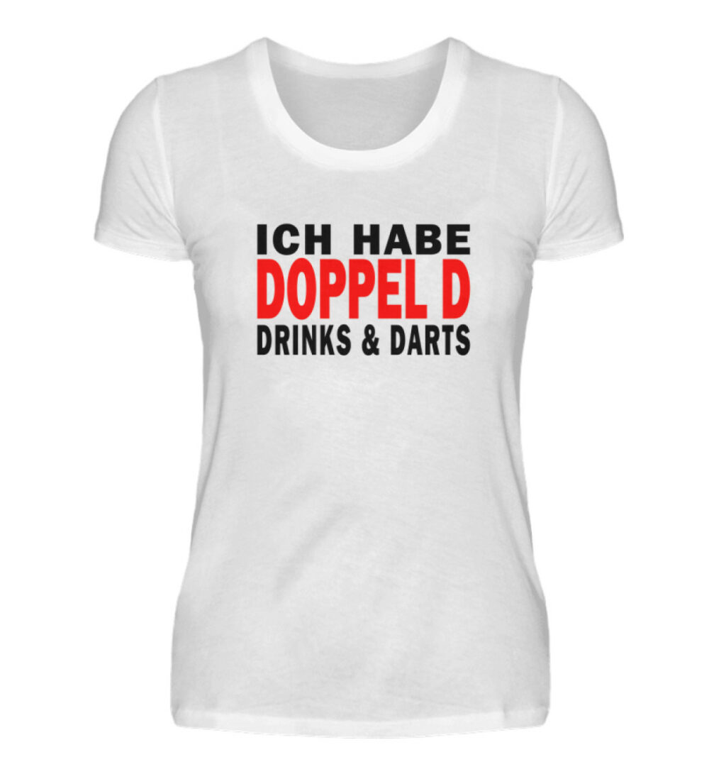 Doppel D V2 - Damen Premiumshirt-3