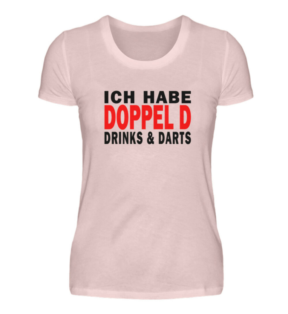 Doppel D V2 - Damen Premiumshirt-5949