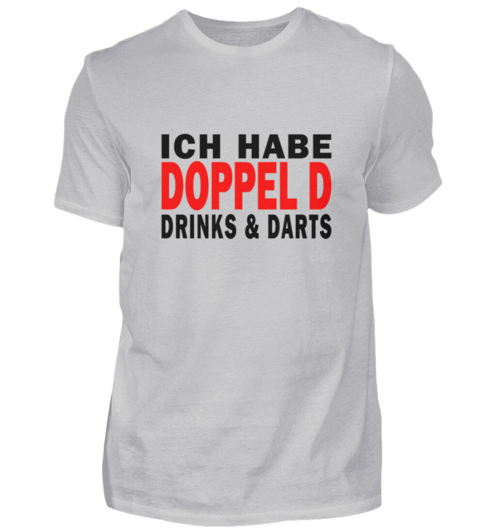 Doppel D - White - Herren Shirt-17