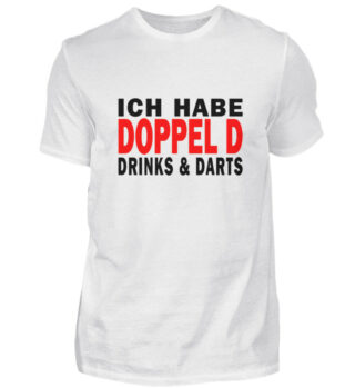 Doppel D - White - Herren Shirt-3