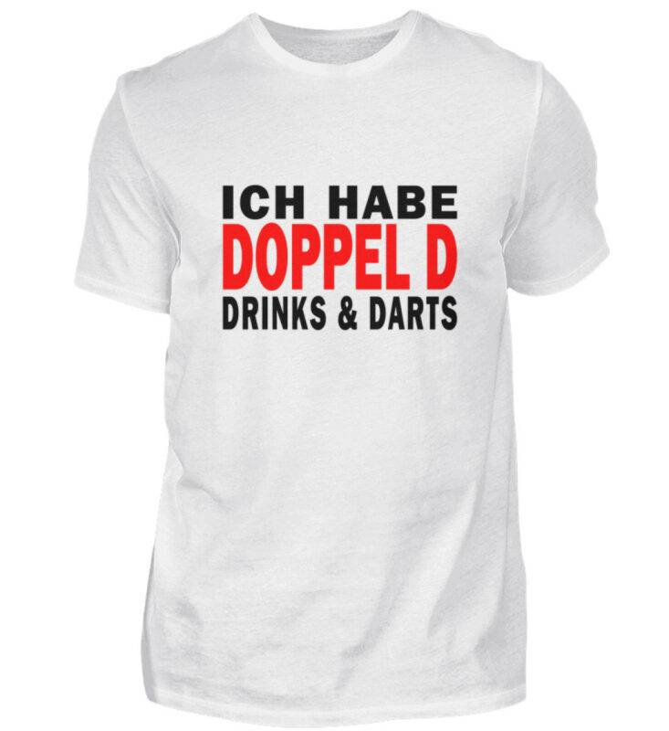 Doppel D – White  – Herren Shirt