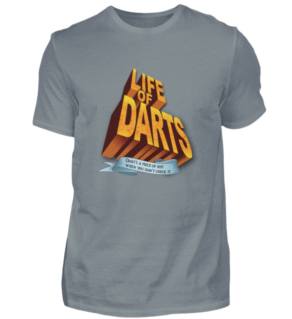 Life of Darts - Herren Shirt-1157