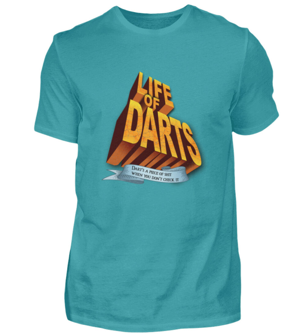 Life of Darts - Herren Shirt-1242