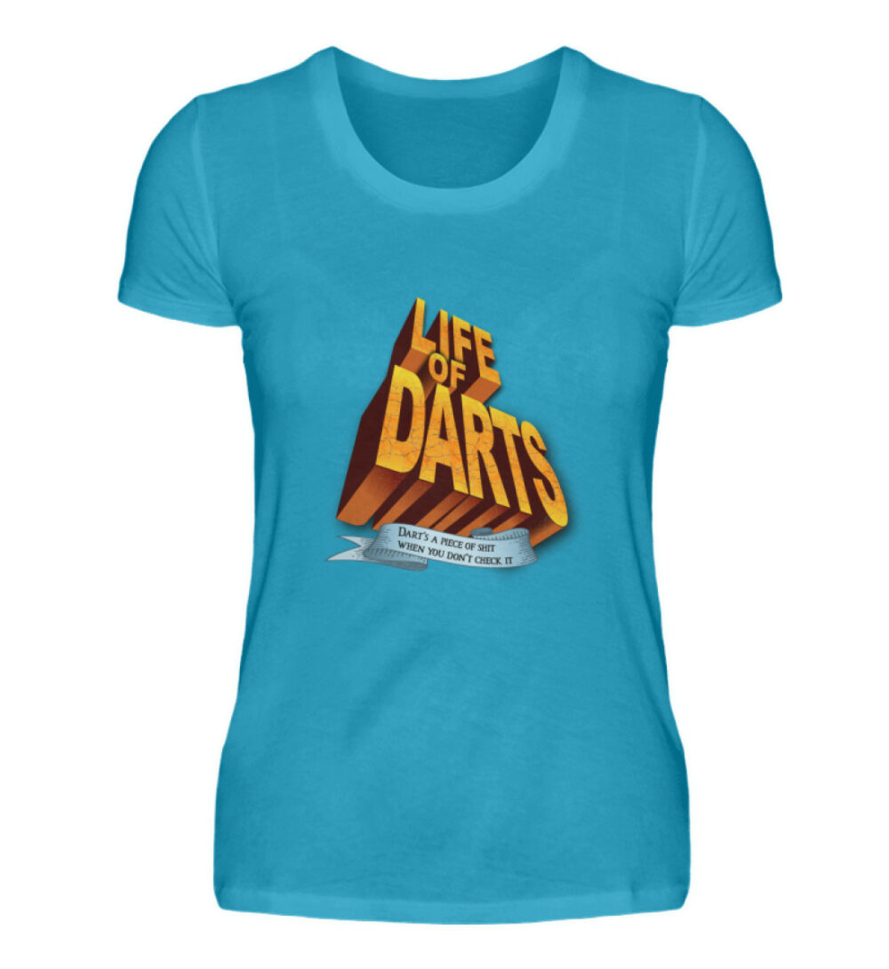 Life of Darts - Damen Premiumshirt-3175