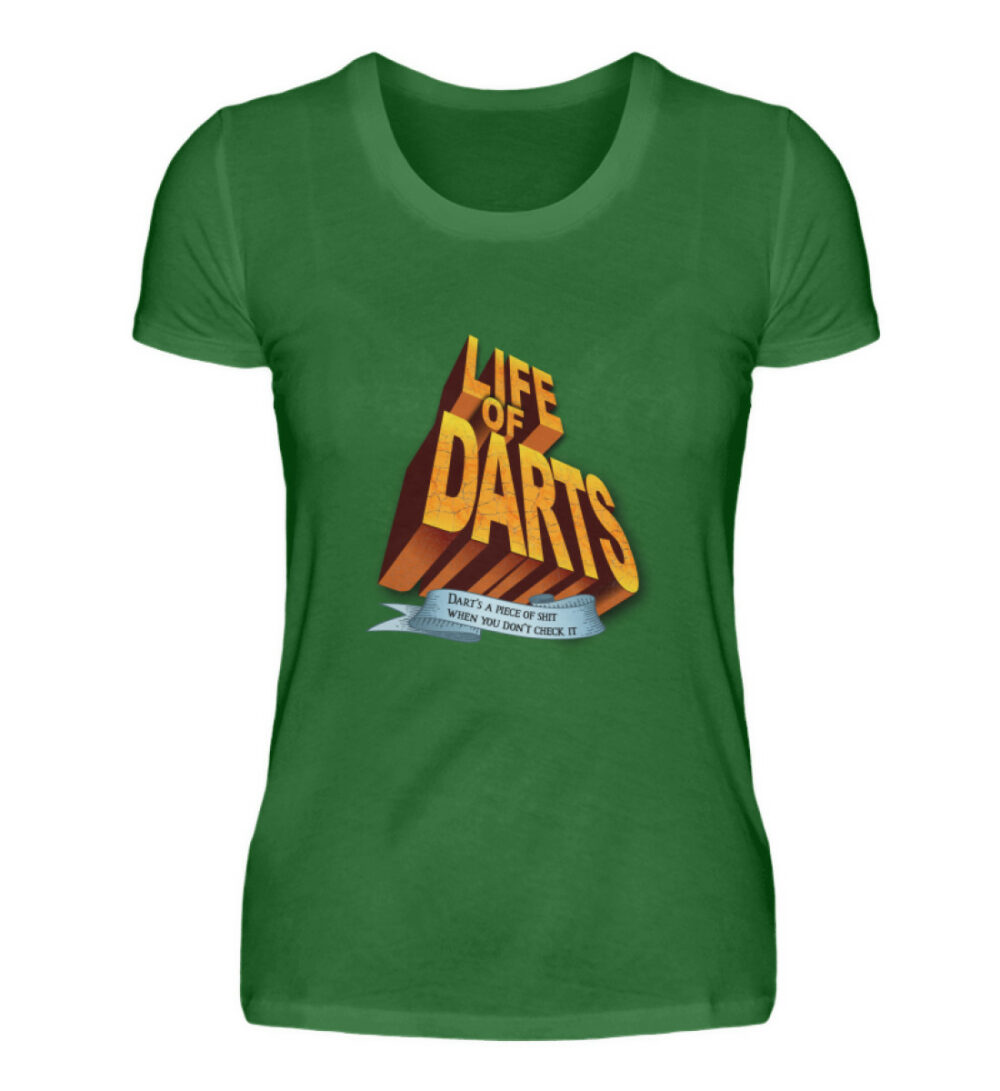 Life of Darts - Damen Premiumshirt-30