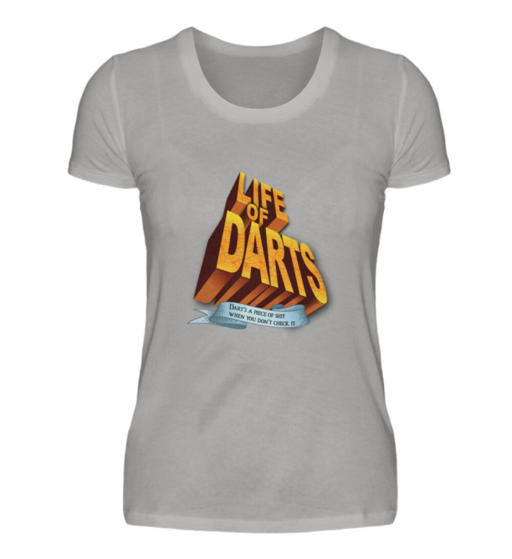 Life of Darts - Damen Premiumshirt-2998