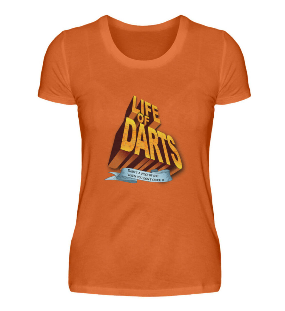 Life of Darts - Damen Premiumshirt-2953