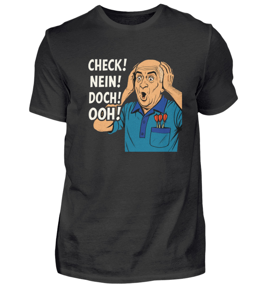 Nein!Doch!Oh! - BlackEdition - Herren Shirt-16