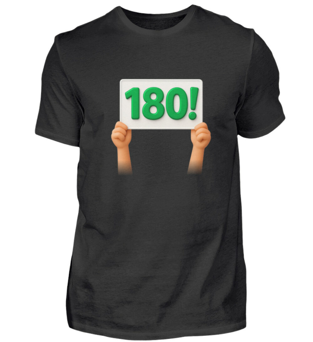 180 - BlackEdition  - Herren Premiumshirt