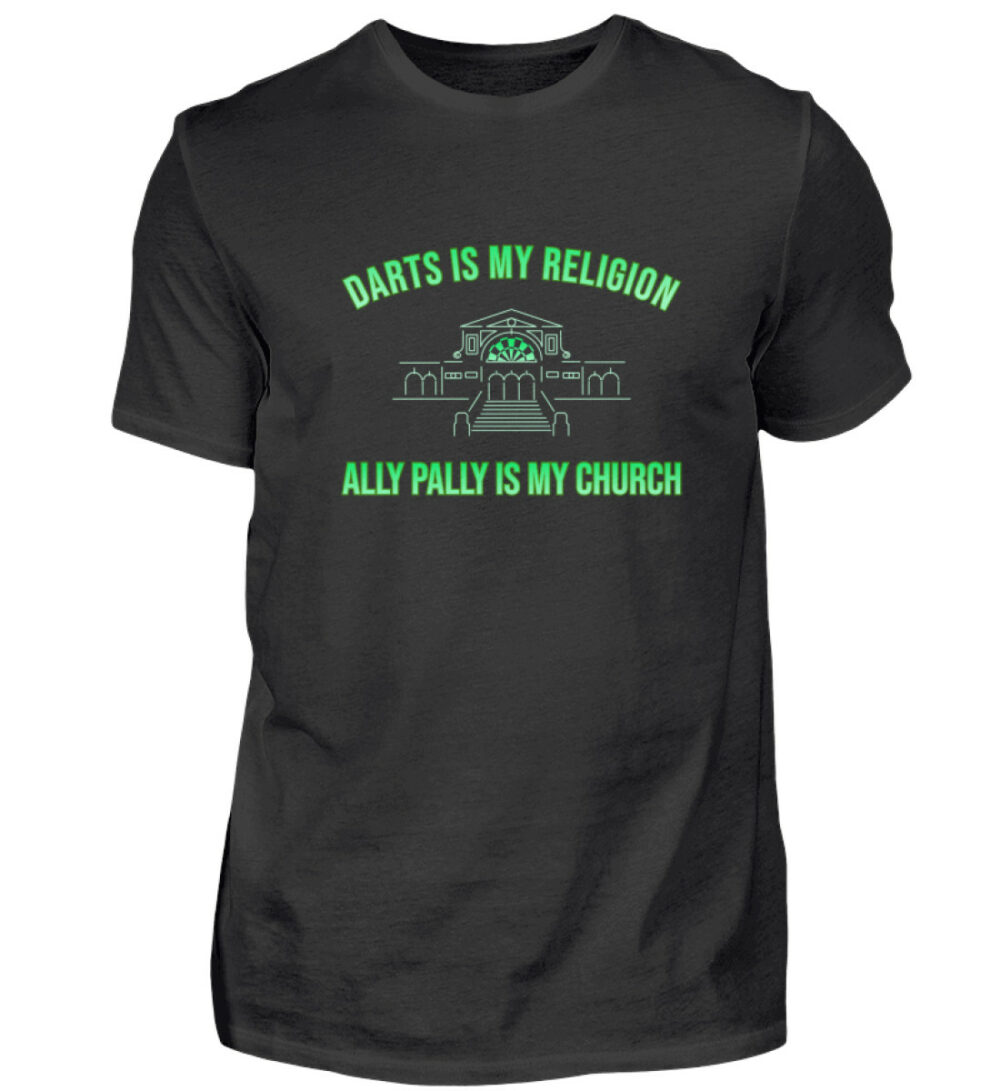 Darts is my Religion - BlackEdition  - Herren Premiumshirt