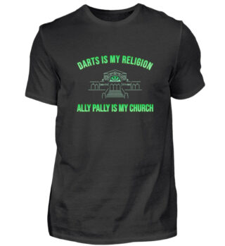 Darts is my Religion - BlackEdition - Herren Premiumshirt-16