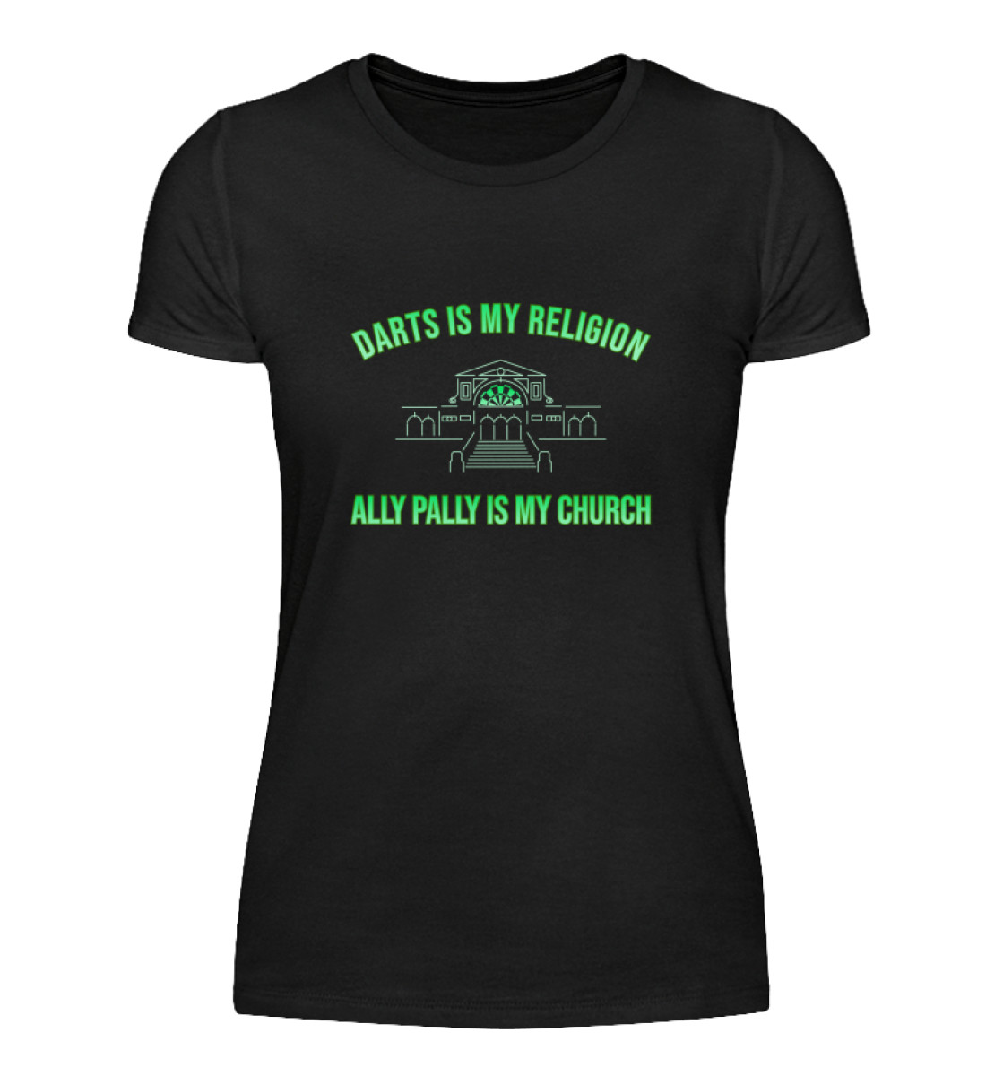 Darts is my Religion - Damenshirt-16