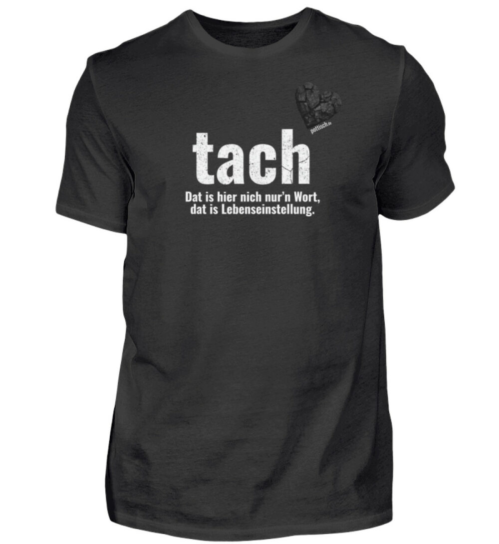 tach &amp; tschüss - pottisch  - Herren Shirt