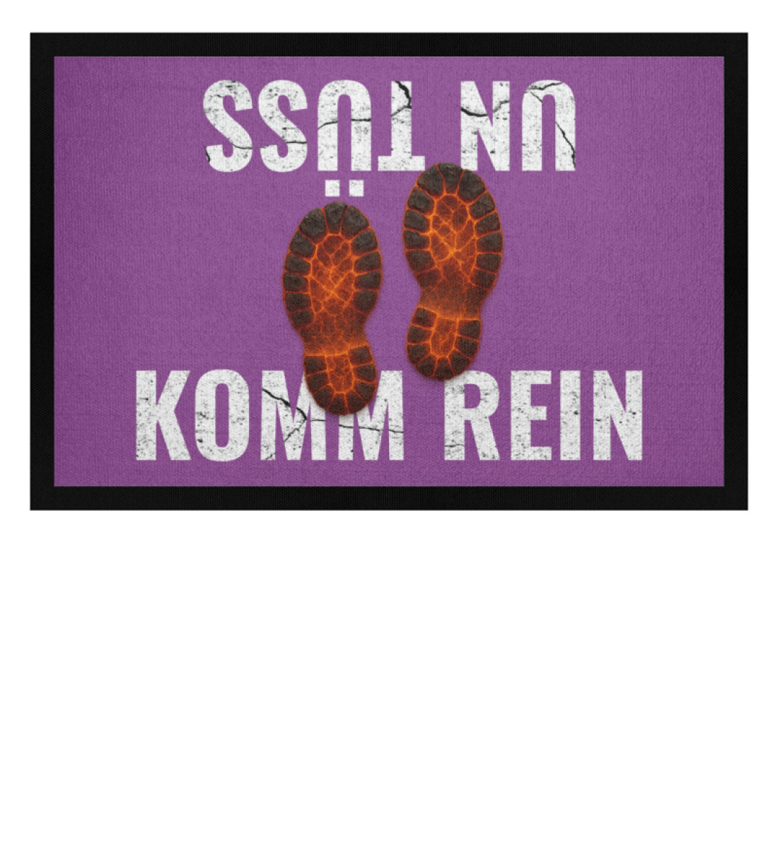 komm rein & un tüss - sohlenabtreter - Fußmatte mit Gummirand-31