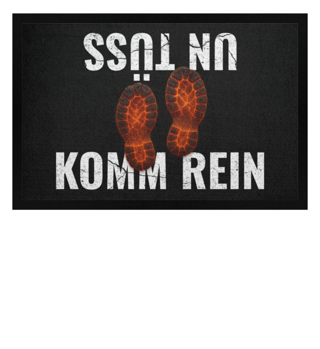 komm rein & un tüss - sohlenabtreter - Fußmatte mit Gummirand-16
