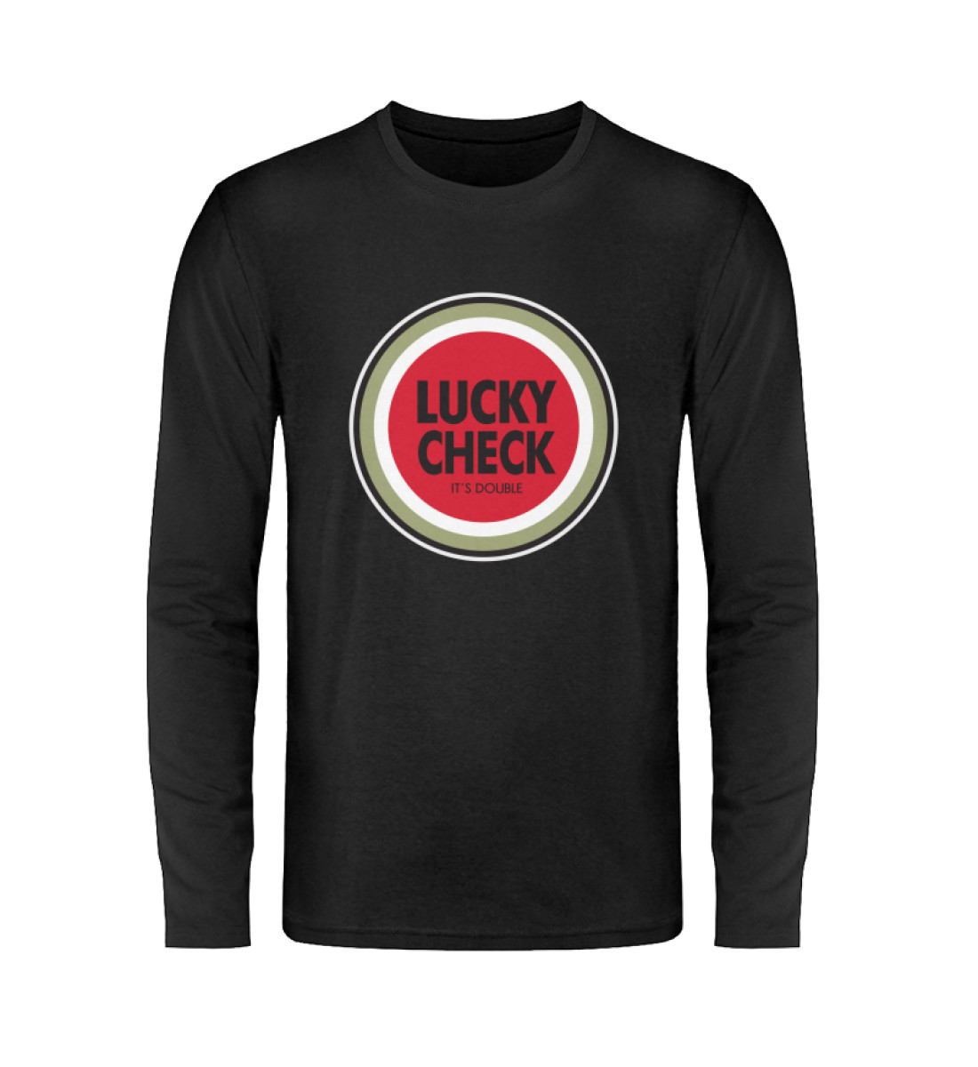 Lucky Check - Unisex Langarmshirt-16