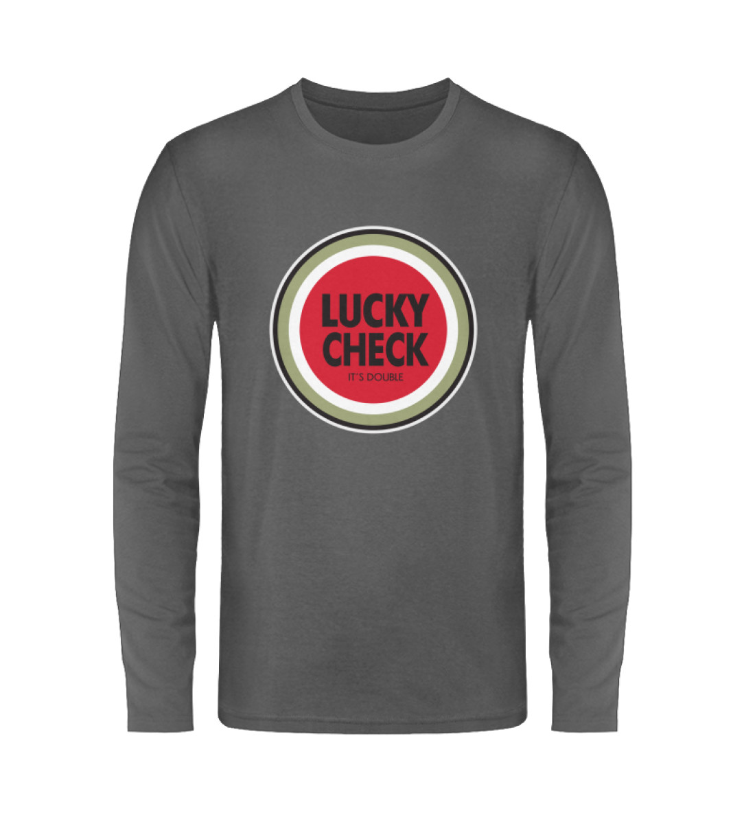 Lucky Check - Unisex Langarmshirt-627