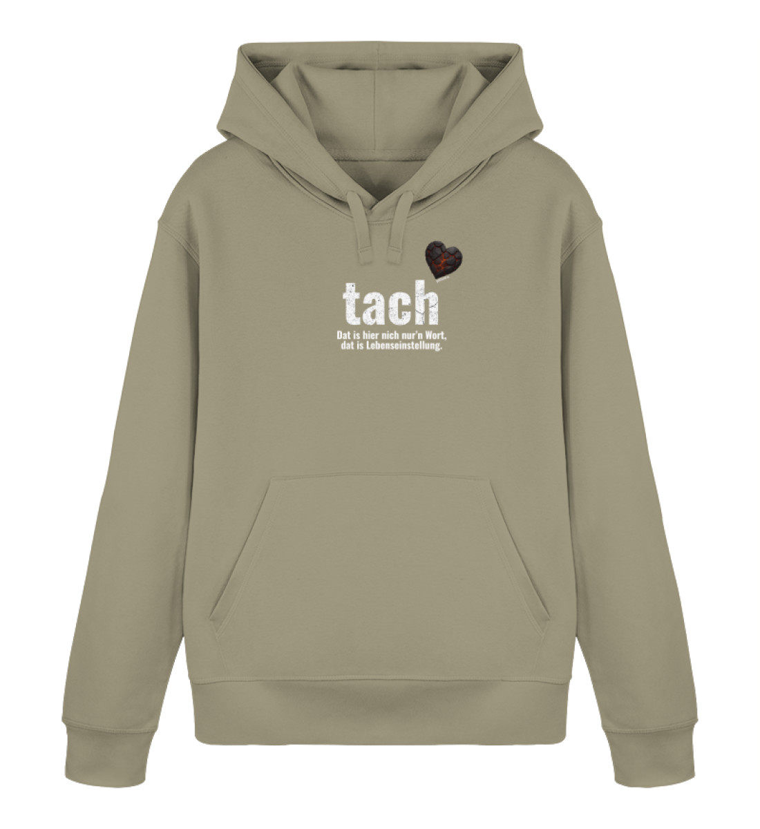 tach & tschüss - dat glühend Herzken - Unisex Organic Hoodie 2.0 ST/ST-651