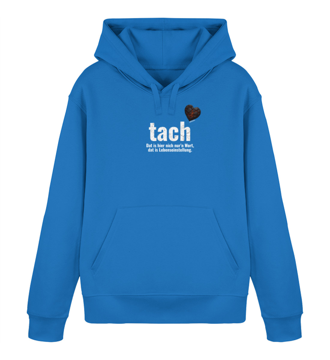 tach & tschüss - dat glühend Herzken - Unisex Organic Hoodie 2.0 ST/ST-6966