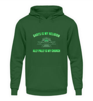 Darts is my Religion - Unisex Kapuzenpullover Hoodie-833