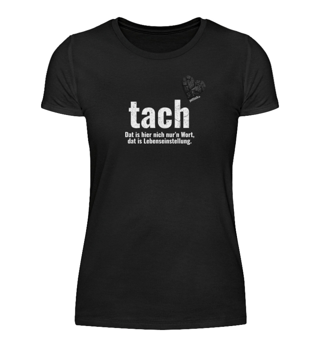 tach & tschüss - pottisch - Damenshirt-16