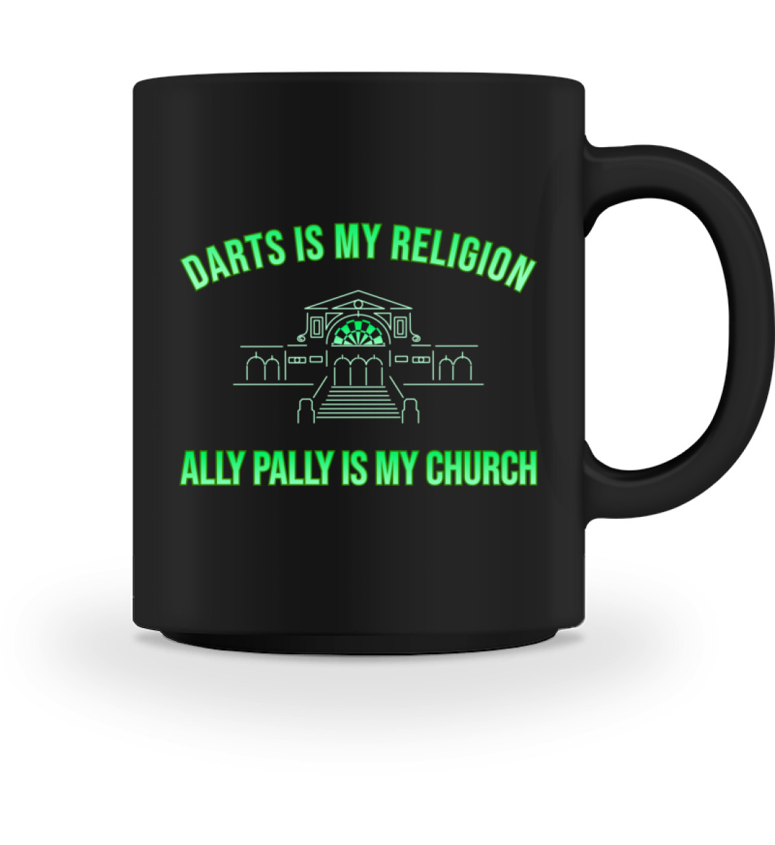 Darts is my Religion - Tasse-16