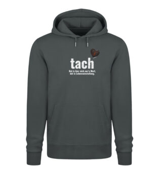 tach & tschüss - dat glühend Herzken - Unisex Organic Hoodie 2.0 ST/ST-7068