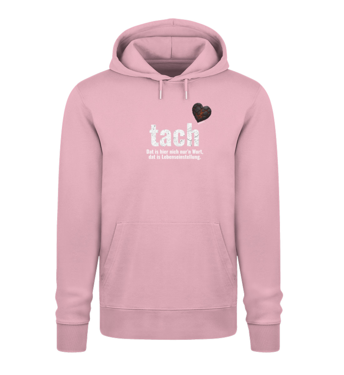 tach & tschüss - dat glühend Herzken - Unisex Organic Hoodie 2.0 ST/ST-6883