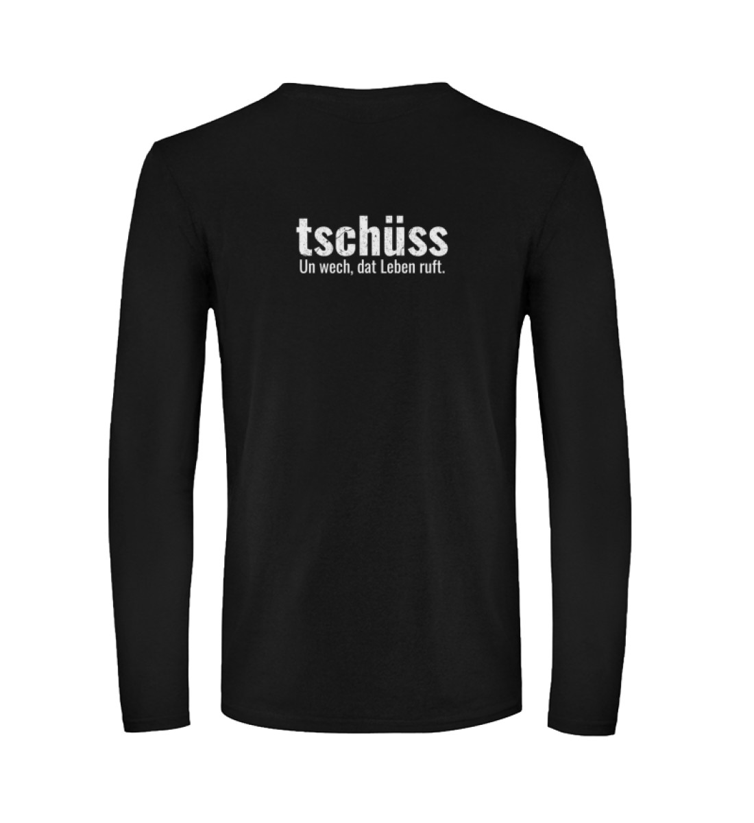 tach & tschüss - pottisch - Unisex Langarmshirt-16