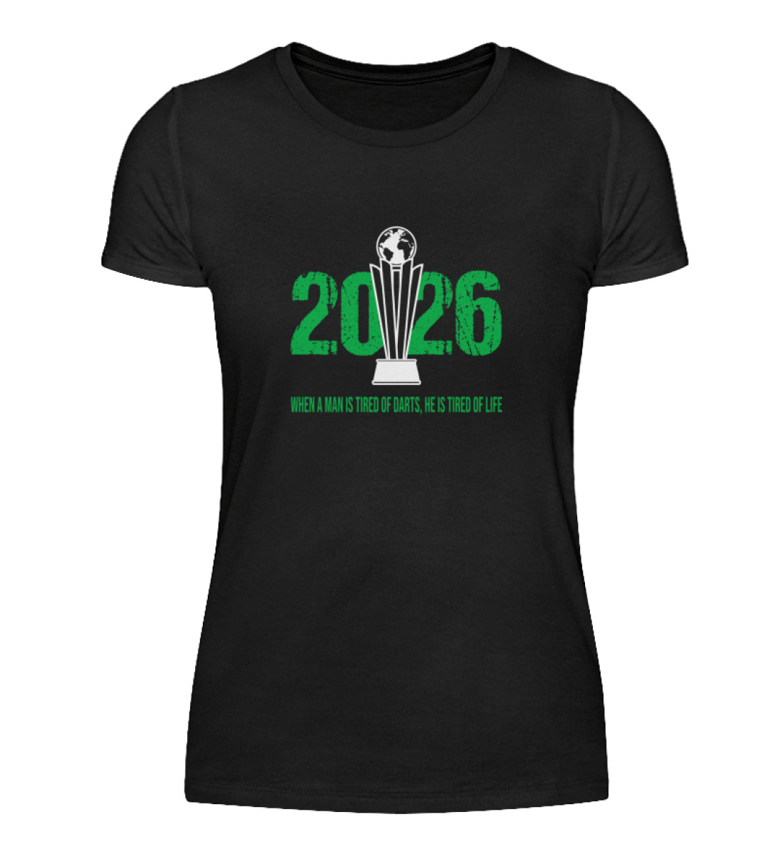Darts WM 2026 - BlackEdition - Damenshirt-16