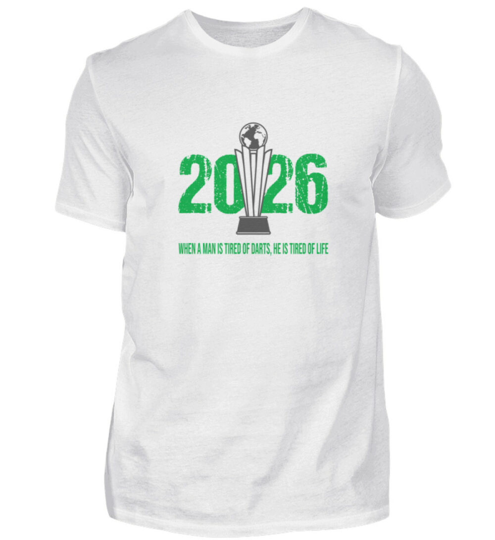 Darts WM 2026 - WhiteEdition  - Herren Premiumshirt