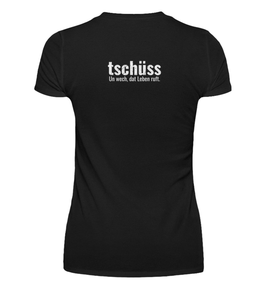 tach & tschüss - pottisch - V-Neck Damenshirt-16