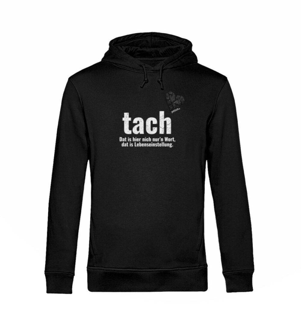 tach &amp; tschüss - pottisch  - Unisex Organic Hoodie B&amp;C