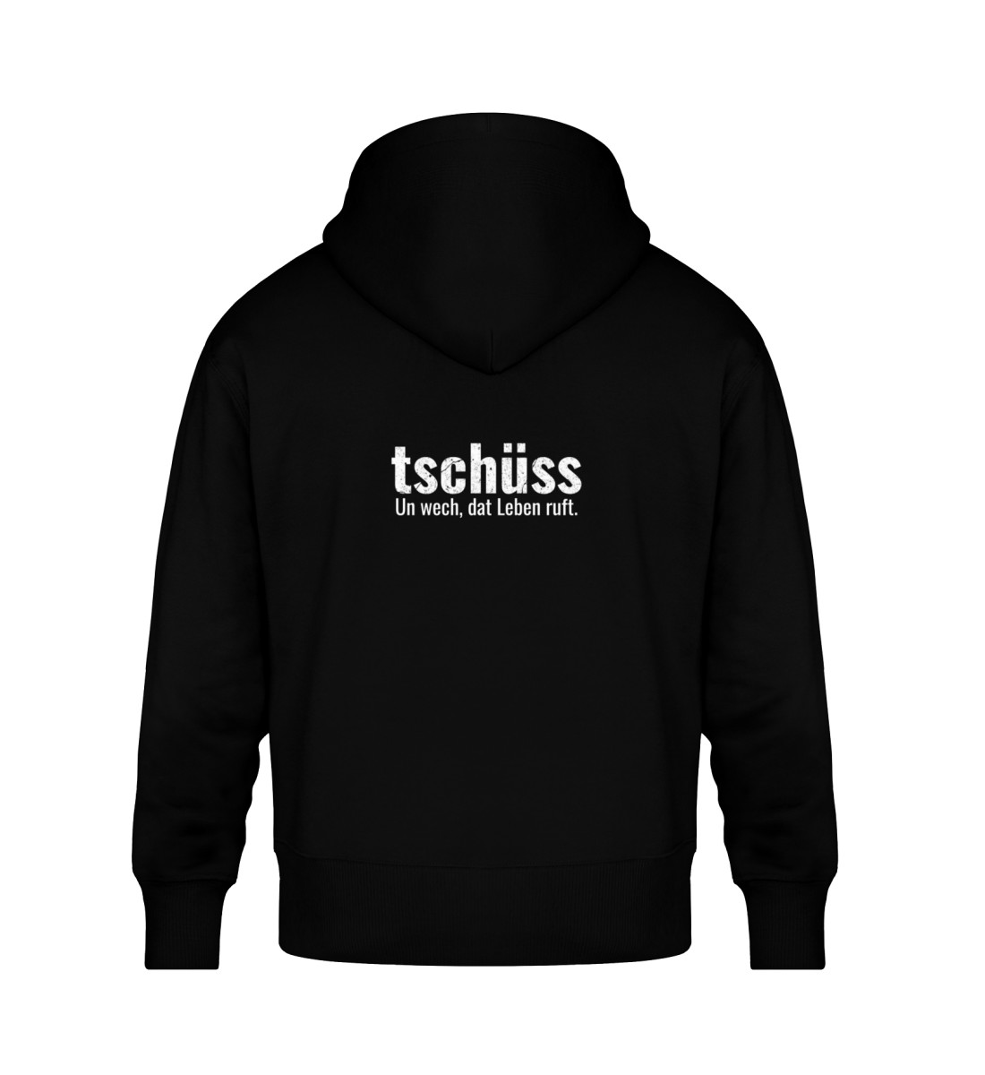 tach & tschüss - dat glühend Herzken - Unisex Oversized Organic Hoodie-16