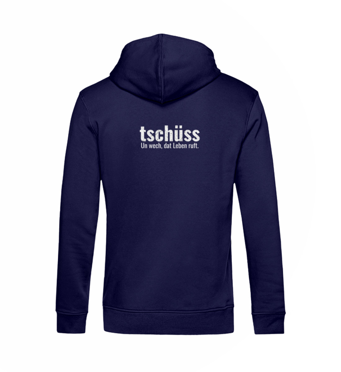 tach & tschüss - dat glühend Herzken - Unisex Organic Hoodie B&C-6964