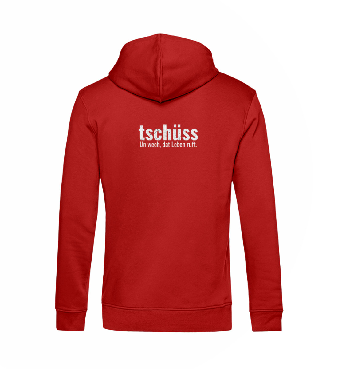 tach & tschüss - dat glühend Herzken - Unisex Organic Hoodie B&C-4