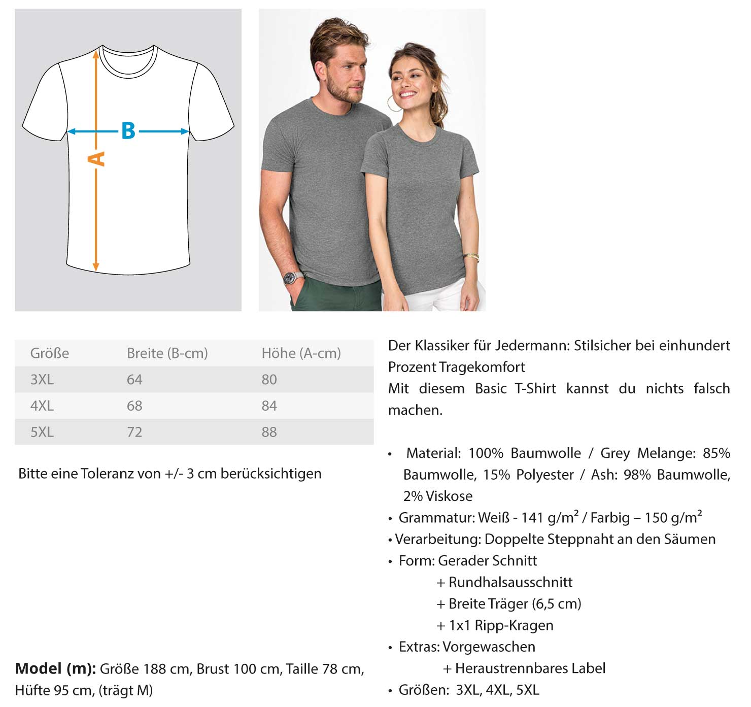 Dortmund - dat is Religion - Übergrößenshirt 3XL,4XL,5XL – Bild 2