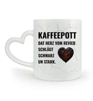 Kaffeepott - Dat herz ... - Herzhenkel Tasse-3