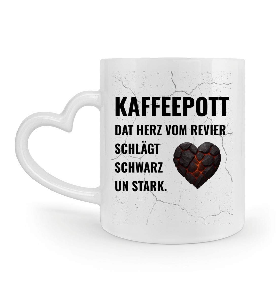 Kaffeepott - Dat herz ... - Herzhenkel Tasse-3