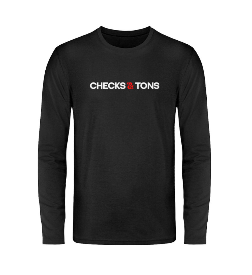 Checks and Tons  - Unisex Langarmshirt
